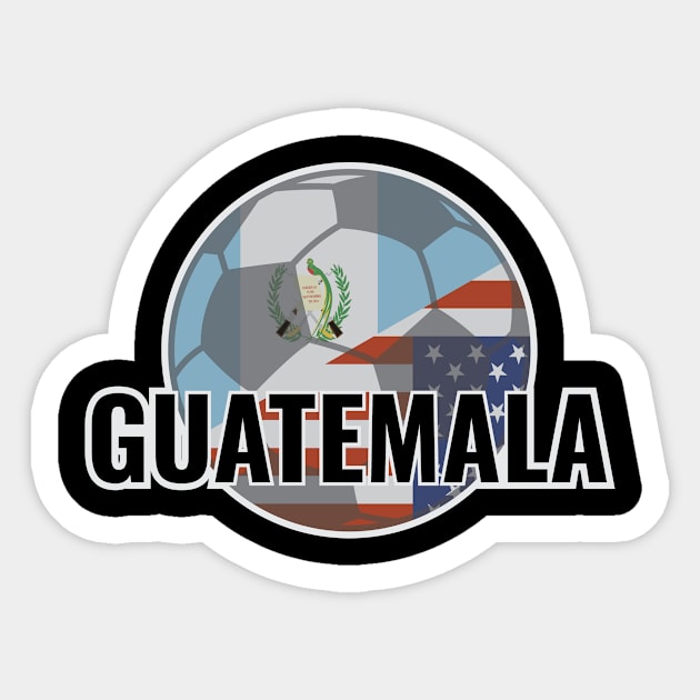 Soccer Guatemala Versus USA Sticker by c1337s